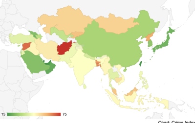Numbeo: Crime chart