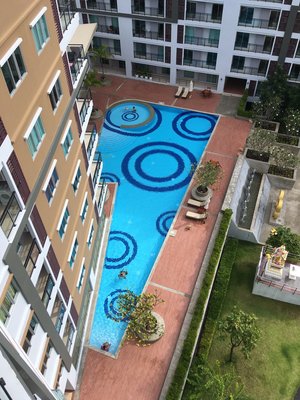 Fint basseng for bevegelse. 30 meter langt