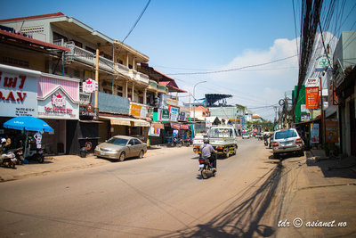 Gatelangs i Siem Reap